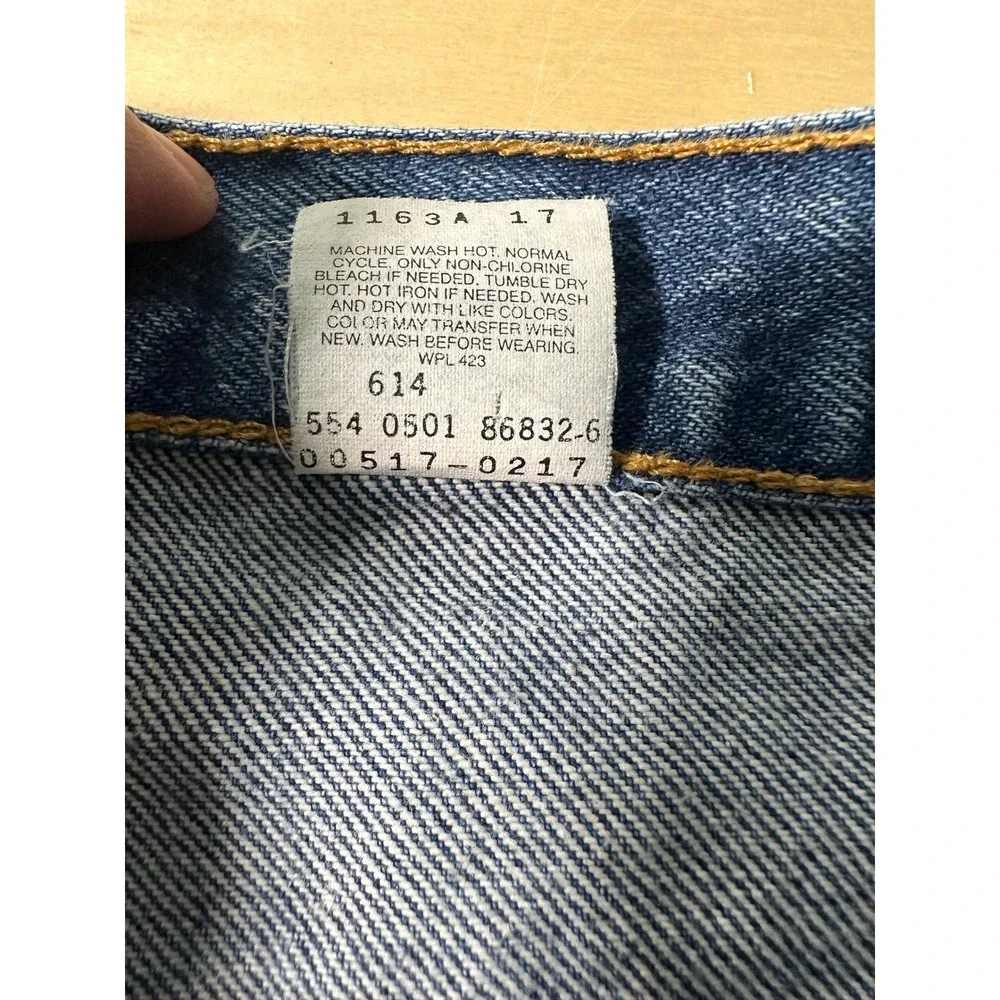 Levi's 517 Jeans Mens 36x34 Blue Boot USA Y2K Western Cowboy Vintage